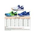 thumbnail image 2 of Daeful Mens Sneakers Mesh Badminton Shoes Lace Up Table Tennis Shoe Casual Indoor Court Trainers Unisex Lightweight White Blue 5, 2 of 12