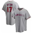 thumbnail image 1 of Los Angeles Angels 17Ohtani-Gris Nouveau Nom de Joueur Classique Collection Commémorative Étoile Édition Brodée Jersey-TTG, 1 of 2