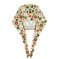 thumbnail image 3 of Kdxio Lemon Fruits Vegetables Pattern Turban Hat for Women Men Comfortable Adjustable Cleaning Working Cap with Sweatband, 3 of 8