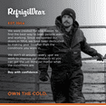 thumbnail image 6 of RefrigiWear ComfortGuard Service Jacket - Insulated Denim Hooded Work Jacket for Cold Weather, 6 of 7