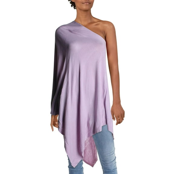 Modena Womens Boatneck Pullover Poncho Sweater