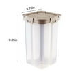 Airtight Cereal Storage Container Clear 2.5L Airtight Kitchen Food