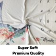 thumbnail image 4 of Manta Milestone KEMINA BLANKETS, doble forro polar suave, 125 x 100 cm, 4 of 7