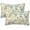 Colorful Leaves Spots, variant on Throw Pillow Covers Blue Floral Pillow Covers 20x12 Inch Set of 2 Throw Pillows Decorative Pillow Cases Cushion Covers for Bedroom Livingroom Sofa Farm House