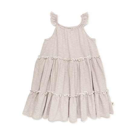 

easy-peasy Toddler Girl Sleeveless Tiered Ruffle Dress Sizes 12M-5T