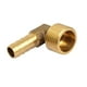 thumbnail image 1 of Conector de codo en ángulo recto de 1/2 BSP con rosca macho y barbado para manguera de 10 mm, 1 of 3