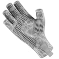 thumbnail image 6 of Fishoholic Fingerless Fishing Glove S/M w' Super Grip UPF50+ Sun Protection Fishing Gloves Sun Screen UV Glove for Men and Women Kayaking Hiking Paddle Board Paddling Rowing Canoe (GreyCamo, S/M), 6 of 7