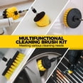 thumbnail image 2 of Power Scrubber Brush with Extend Long Attachment, 30Pack Drill Brush Attachments Set – Scrub Pads & Sponge, All Purpose Clean for Grout, Tiles, Sinks, Car Polishing Pads, Bristle Discs, 2 of 7