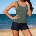 thumbnail image 1 of Trajes de baño para mujer, moda de primavera para mujer, conjunto de bikini de color liso, trajes de baño para mujer, trajes de baño para mujer, traje de baño para mujer, trajes de baño de moda de pla, 1 of 9