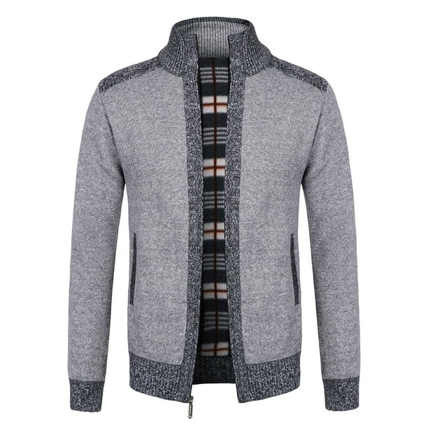 Suéter de lana para hombre, prendas de punto para otoño e invierno, grueso, cálido, informal Pompotops oipoqjl11179