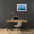 thumbnail image 3 of Highsmith, Carol 24x17 White Modern Wood Framed Museum Art Print Titled - Chicago at dusk, 3 of 4