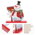 thumbnail image 3 of 1Pc Wooden Christmas Table Adornment Creative Table Stand Party Decoration, 3 of 7