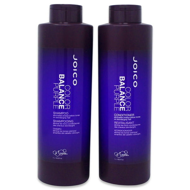 Joico Joico Color Balance Purple Shampoo And Conditioner 33 8 Oz Walmart Com Walmart Com