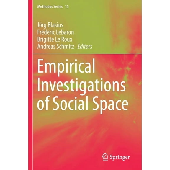 Methodos Empirical Investigations of Social Space, Book 15, (Paperback)