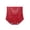 Red, variant on Women's High Waist Briefs Hook-and-Eye Front Closure Breathable Lace Trim Everyday Underwear