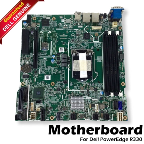 Pre-Owned Dell PowerEdge R330 Motherboard DDR4 LGA1150 1333MHz SATA 2.0 F93J7 FF8V4