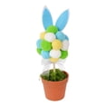 thumbnail image 3 of CoreLiving Easter Bunny Potted Decor Colorful Bunny Ear Tabletop Figurine For Spring Home Decorations Indoor Office Desk Coffee Table Shelf Mantel 1 Count, 3 of 6