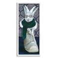 thumbnail image 4 of Stupell Industries Bundled White Rabbit Glasses Inside Winter Boot Painting White Framed Art Print Wall Art, Design by Kamdon Kreations, 4 of 5