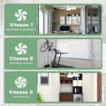 thumbnail image 3 of 52cm Quiet Ceiling Fan with Light and Remote Control, 40W Ceiling Fan Lamp with E27 Socket, Living Room, 3 Speeds, 6 Blades, 3 of 5