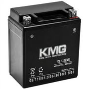 KMG 12V Battery Compatible with Honda 125 NX125 1988-1990 YTX7L-BS Sealed Maintenance Free Battery High Performance 12V SMF Replacement Powersport Battery