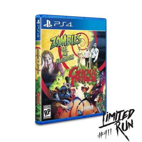 Zombies Ate My Neighbors + Ghoul Patrol Limited Run LRG #414 Sony PlayStation 4 | #Catalog