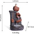 thumbnail image 3 of SXcggal One Incense Inzensy The Pottery Wall Back Incense Burner Flowy Jars Inzensy Handmade Diffuser For Home Multifunctional Artistic Beautiful Desktop Decoration, 3 of 9