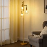 EDISHINE 70IN Farmhouse Floor Lamps for Living Room, Dimmable