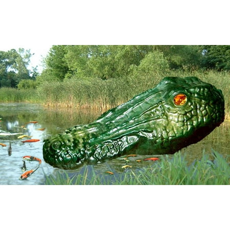 Bird-X Gator Guard Floating Alligator Head Scare Canada Geese Safe Goose Control Repellent