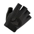 thumbnail image 3 of Guantes de entrenamiento transpirables antideslizantes para levantamiento de pesas, ligeros, con protección para la palma, de medio dedo, para fitness, para mujer, XG31, color negro, talla S, 3 of 12