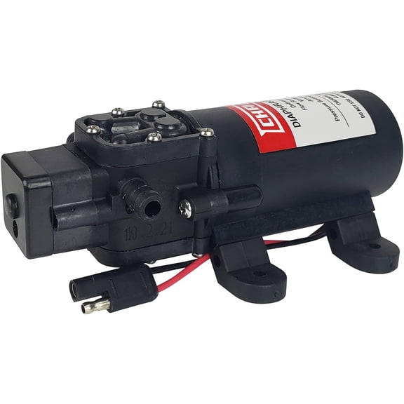 Chapin International 6-9206 12V 1.0 GPM Standard Diaphragm Pump, Black