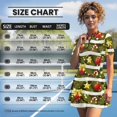 thumbnail image 5 of Psesaysky Christmas Bell Star Tennis Dress for Women Golf Dresses with Built in Shorts Pockets Sleeveless Workout Athletic Dresses Holiday Party Sundress ,XS-2XL, 5 of 7
