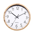 thumbnail image 2 of Reloj de pared silencioso, redondo, moderno, de 12 pulgadas, para colgar en la pared, decorativo, para cocina, oficina, dormitorio, decoración del, 2 of 9