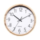 thumbnail image 2 of Reloj de pared silencioso, redondo, moderno, de 12 pulgadas, para colgar en la pared, decorativo, para cocina, oficina, dormitorio, decoración del, 2 of 9
