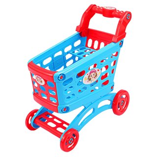 Chariot De Supermarché Pour Enfant, Chariot De Courses Avec Panier Jouet De Panier D Epicerie Pour Enfant Jouets De Cuisine De Jeu De Conception De Roue Ronde Jeux D Imitation Pour De 3 Ans