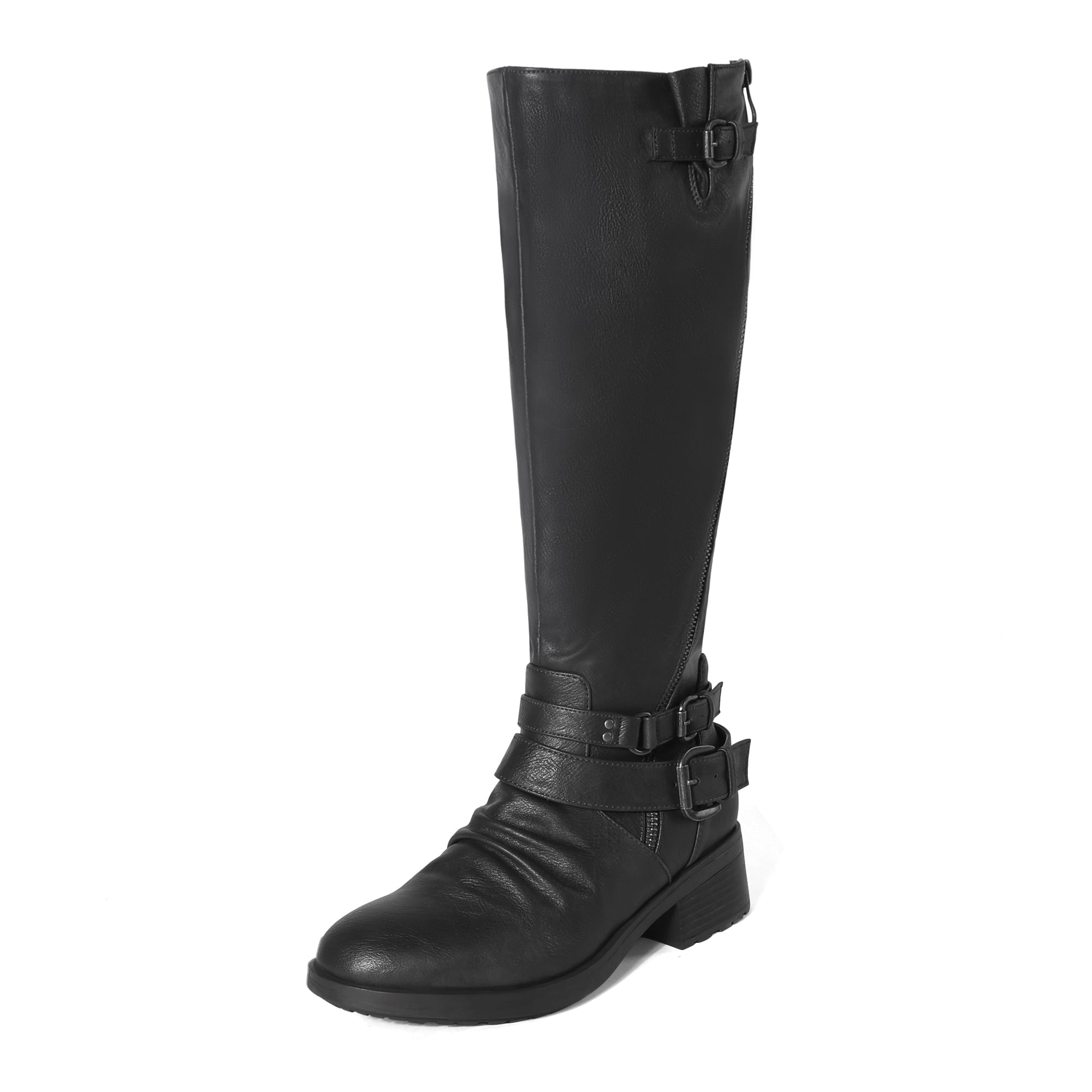 DREAM PAIRS Women's Knee High Riding Boots Wide Calf