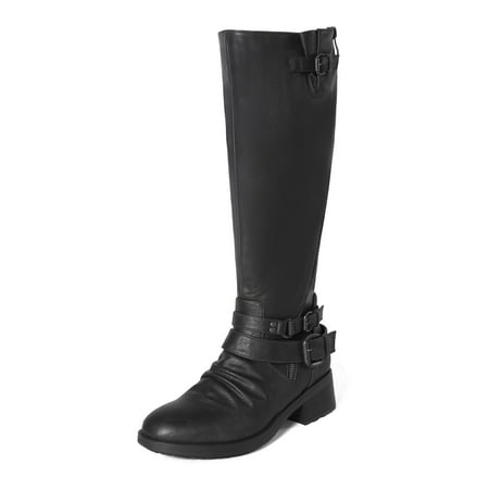 

DREAM PAIRS Women s Knee High Riding Boots Wide Calf