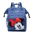 thumbnail image 4 of Nuevas bolsas de pañales de Disney, mochila para mujer, bolsa de viaje de Mickey Mouse, bolsa de lactancia para el cuidado del bebé, bolso de hombro multifunción para mamá de gran capacidad, 4 of 5