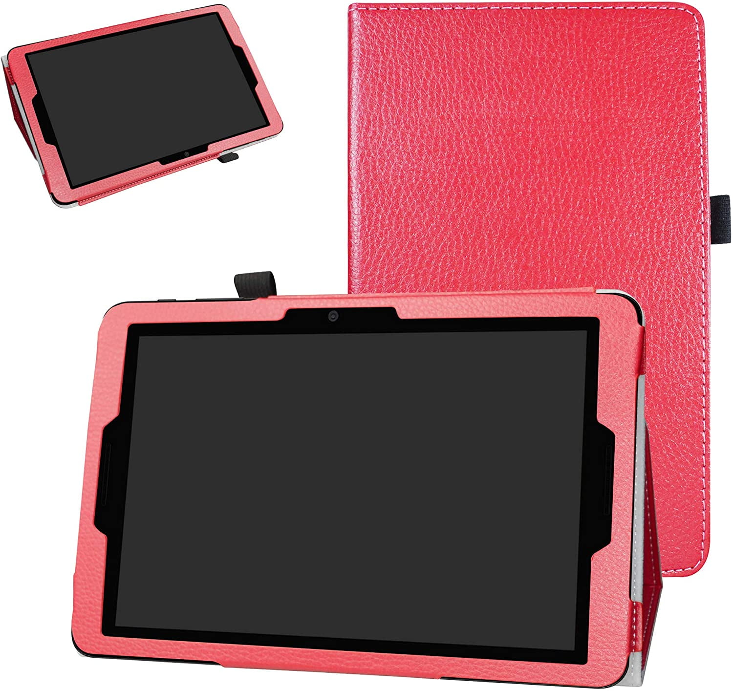 ZTE ZPad 10 Inch Tablet Case,Bige PU Leather Folio 2Folding Stand
