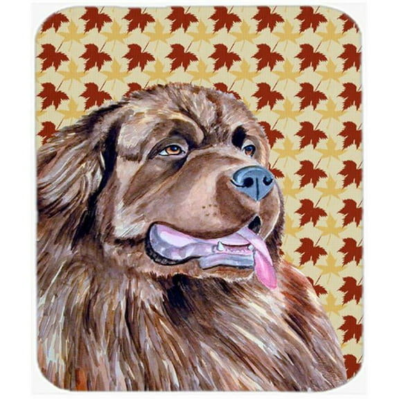 Newfoundland Fall Leaves Portrait Mouse Pad, Hot Pad Or Trivet