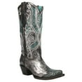 thumbnail image 2 of Corral Boots Womens Art 21 Metallic Embroidered Studded Snip Toe Cowboy  Mi, 2 of 5