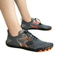 thumbnail image 3 of kamemir Shoes Men Active Shoes Non-Slip Hike Footwear, Barefoot Shoes Wide Toe Box Women Trail Running Shoes(Gray,8.5), 3 of 6