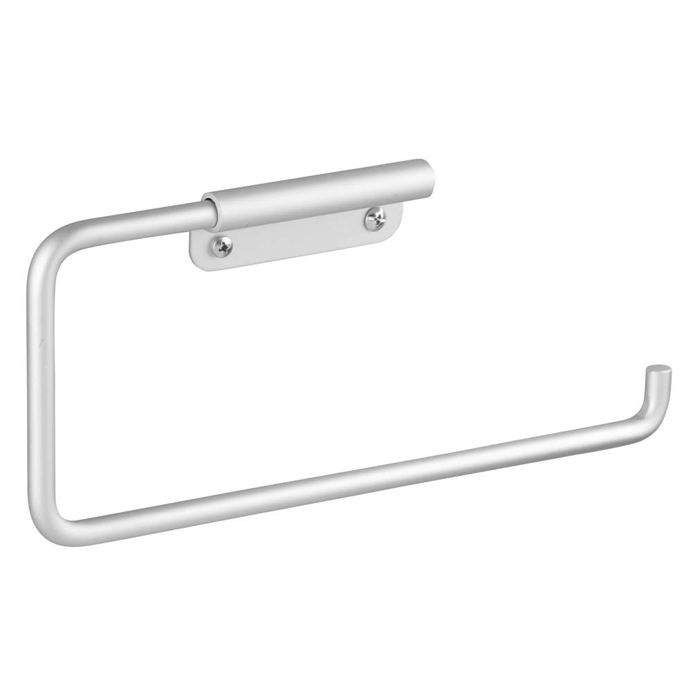 Interdesign 22710 Metro Aluminum Wall Mount Double Roll Toilet Paper