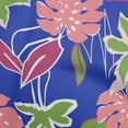 thumbnail image 1 of oneOone Viscose Chiffon Blue Fabric Abstract Tropical Floral Craft Projects Decor Fabric Printed By The Yard 42 Inch Wide, 1 of 4