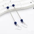 thumbnail image 4 of URTERYSER Beadable Earrings Handmade Beaded Dangle Earrings Simple Ear Pendant Charm Women Jewelry Accessory for DIYs Enthusiasts Pink, 4 of 8
