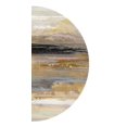 thumbnail image 2 of PI Studio 9x14 White Modern Wood Framed Museum Art Print Titled - Crescent I, 2 of 4