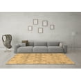 thumbnail image 3 of Ahgly Company Indoor Rectangle Solid Brown Modern Area Rugs, 2' x 4', 3 of 4