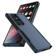 thumbnail image 2 of Samsung Galaxy S23 Ultra Case ,Sturdy Phone Case for Galaxy S23 Ultra 6.8 inch ,Tekcoo Shockproof Protection Heavy Duty Armor Hard Plastic & Rubber Rugged Bumper 2-in-1 Case Cover -Dark Blue, 2 of 8