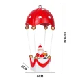 thumbnail image 5 of Adornos navideños Adornos de resina con globos aerostáticos Figuras navideñas Suministros para manualidades navideñas Decoraciones navideñas, 5 of 5