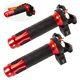 thumbnail image 1 of Muyoka Empuñaduras de manillar calefactadas para motocicleta, 2 uds., potencia ajustable de 7/8 pulgadas (12W-25W), empuñaduras eléctricas calefactables universales de 12V Muyoka Hogar, 1 of 7