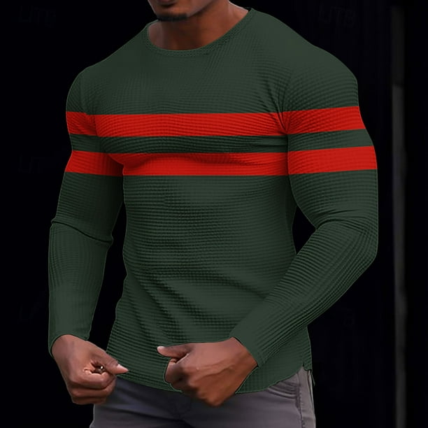 Ceisia Men's Long Sleeve Button Gift Collar Pocket Casual Polyester Versatile Fashion Shirt Top